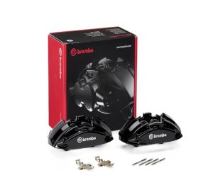 Mercedes-Benz E53 AMG Brake Calipers - Front - Brembo OE - X-Style - Black - 2020 Mercedes-Benz E53 AMG Brake Calipers - Front - Brembo OE - X-Style - Black - 2020